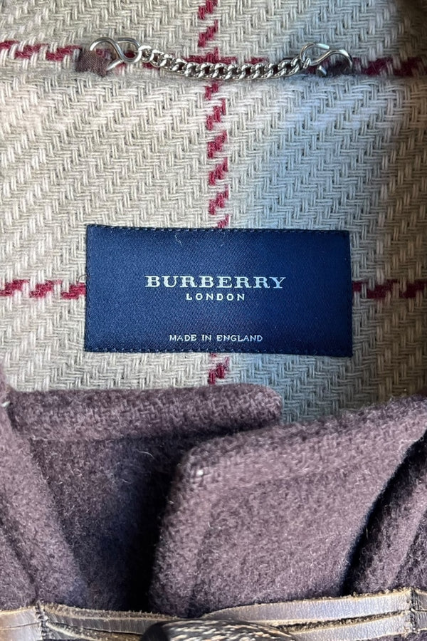 MADE IN ENGLAND DUFFLE COAT / BROWN [SIZE: 48 USED]
