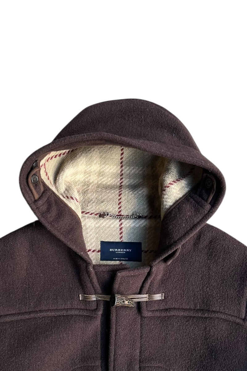 MADE IN ENGLAND DUFFLE COAT / BROWN [SIZE: 48 USED]