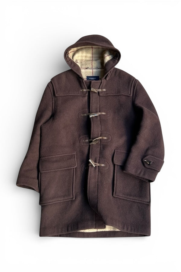 MADE IN ENGLAND DUFFLE COAT / BROWN [SIZE: 48 USED]