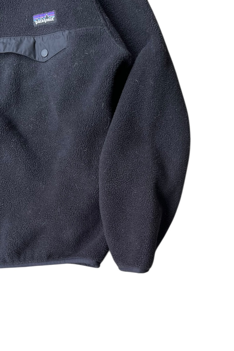 08'S T-SNAP FLEECE JACKET / BLACK [SIZE: S USED]