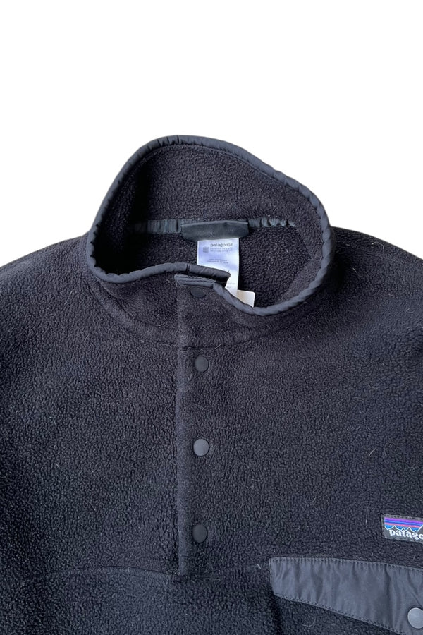 08'S T-SNAP FLEECE JACKET / BLACK [SIZE: S USED]