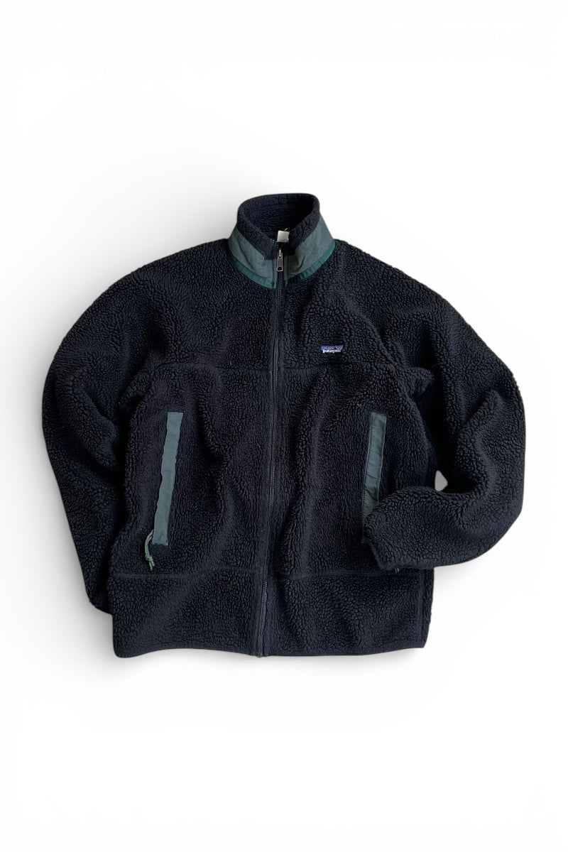 MADE IN USA 98'S 23054 FLEECE JACKET / BLACK [SIZE: M USED]