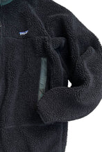 画像をギャラリービューアに読み込む, MADE IN USA 98'S 23054 FLEECE JACKET / BLACK [SIZE: M USED]
