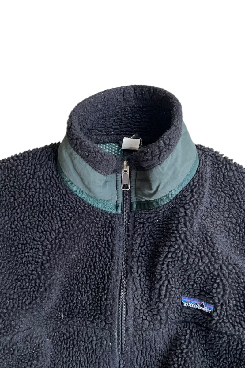 MADE IN USA 98'S 23054 FLEECE JACKET / BLACK [SIZE: M USED]