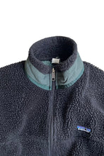 画像をギャラリービューアに読み込む, MADE IN USA 98'S 23054 FLEECE JACKET / BLACK [SIZE: M USED]
