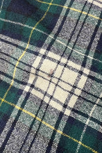 画像をギャラリービューアに読み込む, MADE IN USA 70-80'S L/S WOOL CHECK SHIRT / GREEN [SIZE: M USED]
