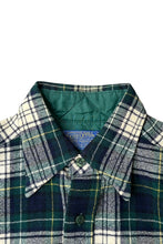 画像をギャラリービューアに読み込む, MADE IN USA 70-80'S L/S WOOL CHECK SHIRT / GREEN [SIZE: M USED]
