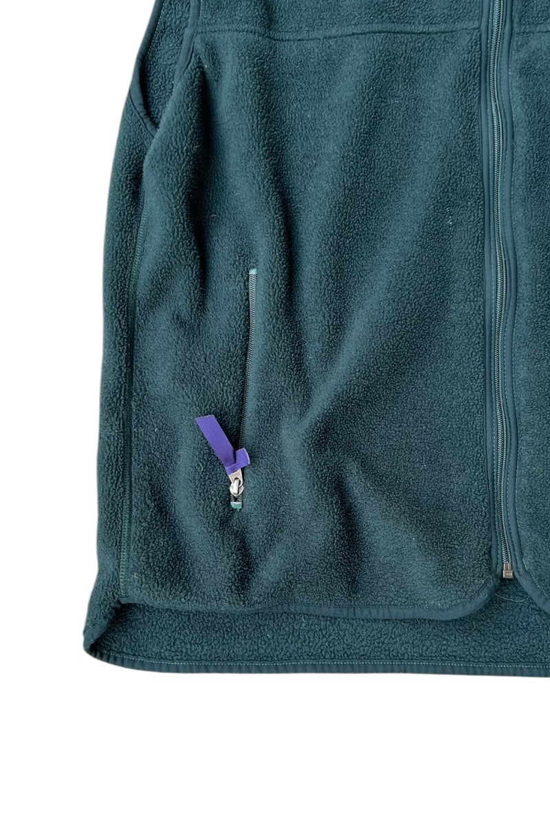 MADE IN USA 94'S FLEECE VEST / GREEN [SIZE: XL USED]