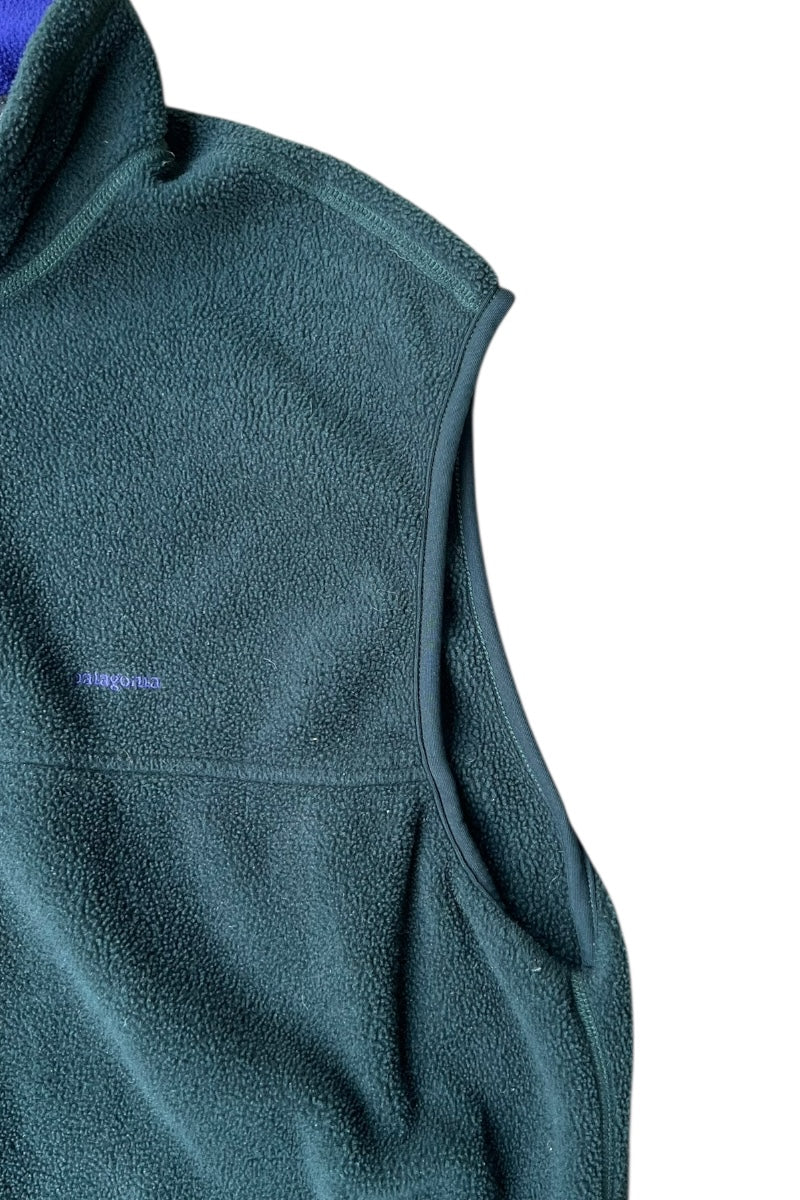 MADE IN USA 94'S FLEECE VEST / GREEN [SIZE: XL USED]