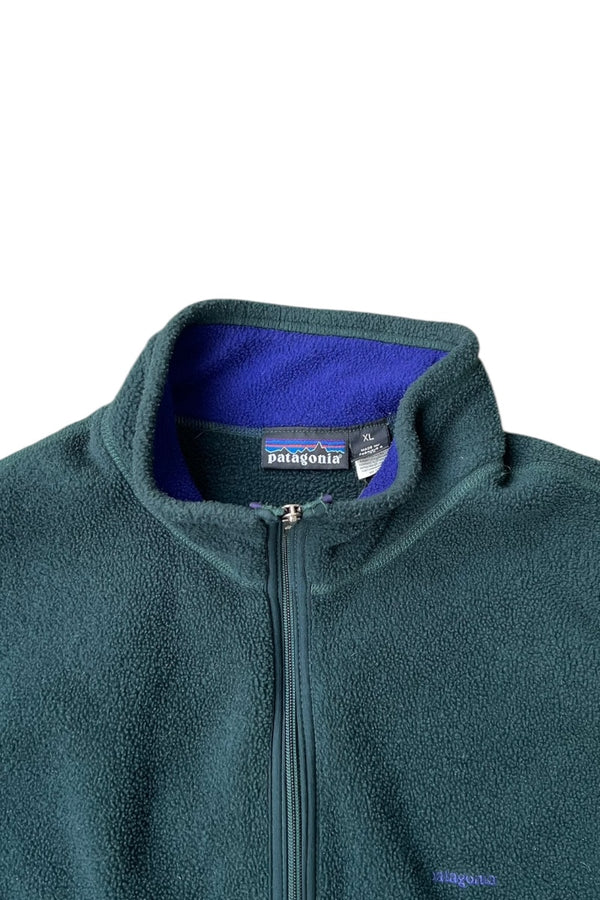 MADE IN USA 94'S FLEECE VEST / GREEN [SIZE: XL USED]