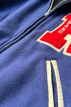 画像をギャラリービューアに読み込む, 50-60'S WOOL STADIUM JACKET / NAVY [SIZE: 40 USED]
