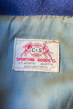 画像をギャラリービューアに読み込む, 50-60'S WOOL STADIUM JACKET / NAVY [SIZE: 40 USED]
