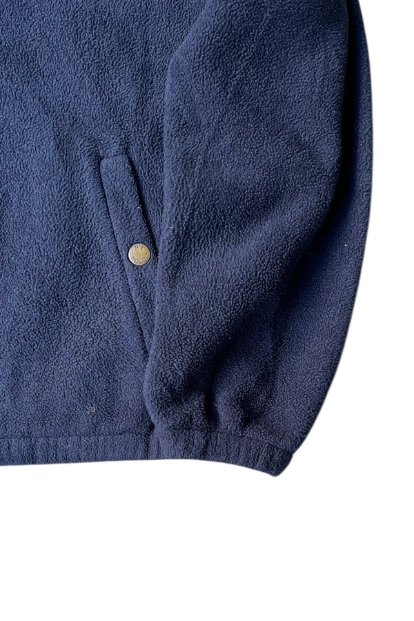90'S POLARTEC FLEECE JACKET / NAVY [SIZE: L USED]