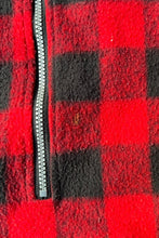 画像をギャラリービューアに読み込む, 90'S REVERSIBLE HALF-ZIP FLEECE JACKET / RED [SIZE: XL USED]
