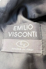 画像をギャラリービューアに読み込む, MADE IN ITALY 90'S CASHMER WOOL BRENDED TAILORING COAT / BLACK [SIZE: M USED]
