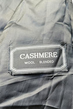 画像をギャラリービューアに読み込む, MADE IN ITALY 90'S CASHMER WOOL BRENDED TAILORING COAT / BLACK [SIZE: M USED]
