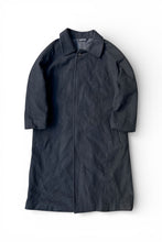 画像をギャラリービューアに読み込む, MADE IN ITALY 90'S CASHMER WOOL BRENDED TAILORING COAT / BLACK [SIZE: M USED]
