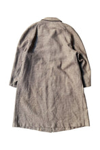 画像をギャラリービューアに読み込む, MADE IN USA 70-80'S WOOL CHECK COAT / BROWN [SIZE: M USED]
