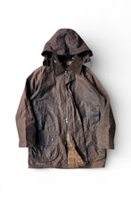 画像をギャラリービューアに読み込む, MADE IN ENGLAND BEAUFORT OILED JACKET / BROWN [SIZE: M USED]
