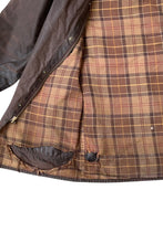 画像をギャラリービューアに読み込む, MADE IN ENGLAND BEAUFORT OILED JACKET / BROWN [SIZE: M USED]

