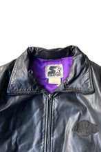 画像をギャラリービューアに読み込む, 90'S LAKERS LEATHER JACKET / BLACK [SIZE: L USED]

