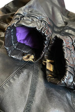 画像をギャラリービューアに読み込む, 90'S LAKERS LEATHER JACKET / BLACK [SIZE: L USED]
