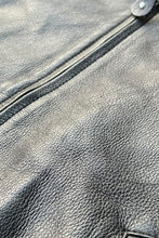 画像をギャラリービューアに読み込む, Y2K EARLY 00'S ZIP LEATHER JACKET / BLACK [SIZE: L USED]

