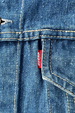 画像をギャラリービューアに読み込む, 80-90'S BIG E 3RD TYPE DENIM JACKET 復刻 / INDIGO [SIZE: M USED]
