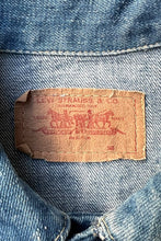 画像をギャラリービューアに読み込む, 80-90'S BIG E 3RD TYPE DENIM JACKET 復刻 / INDIGO [SIZE: M USED]

