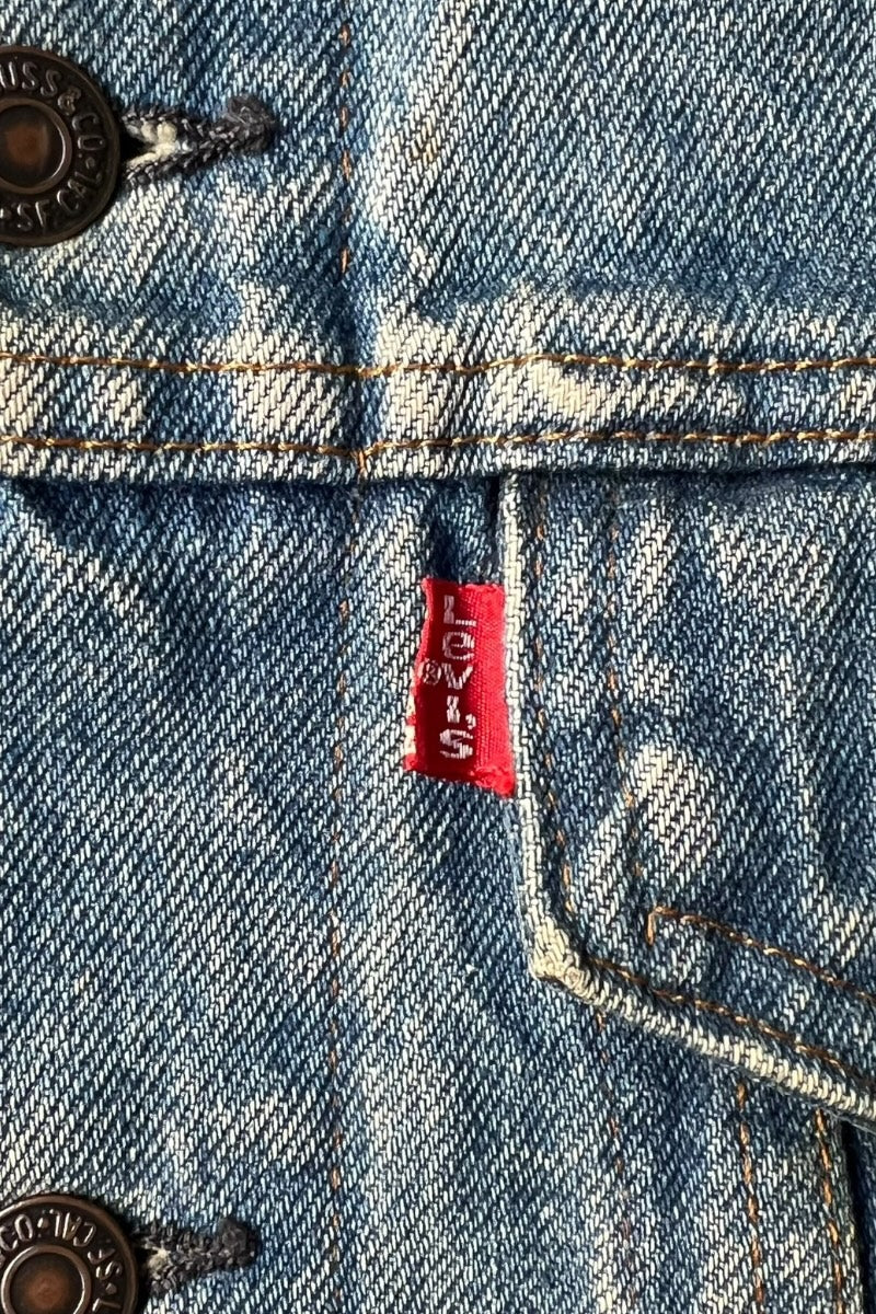 MADE IN USA 90'S 70506-0214 DENIM JACKET / INDIGO [SIZE: 38 USED]
