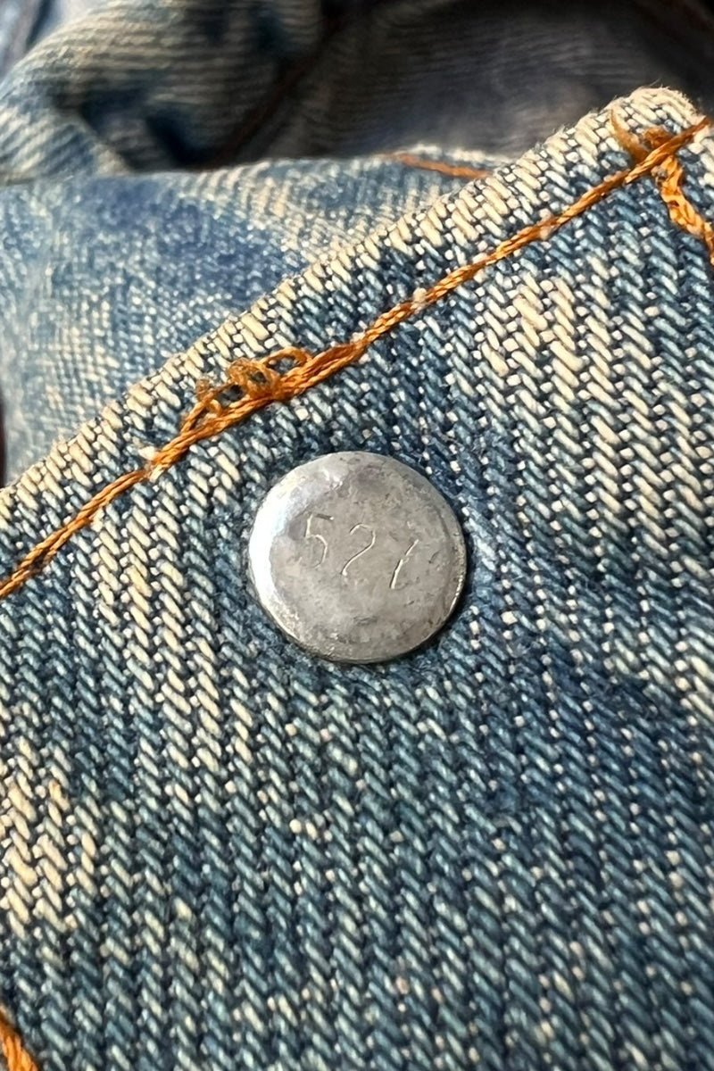 MADE IN USA 90'S 70506-0214 DENIM JACKET / INDIGO [SIZE: 38 USED]