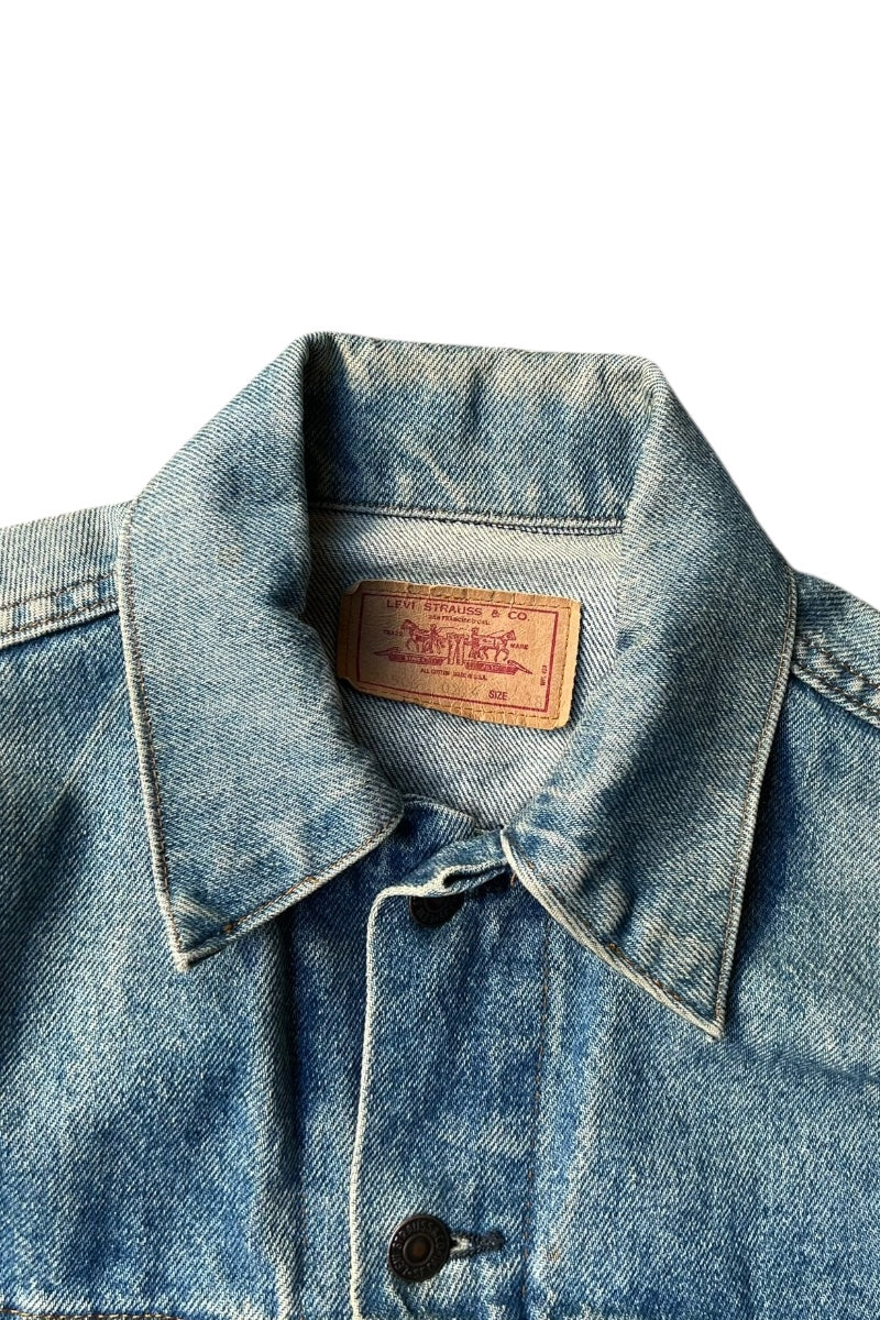 MADE IN USA 90'S 70506-0214 DENIM JACKET / INDIGO [SIZE: 38 USED]