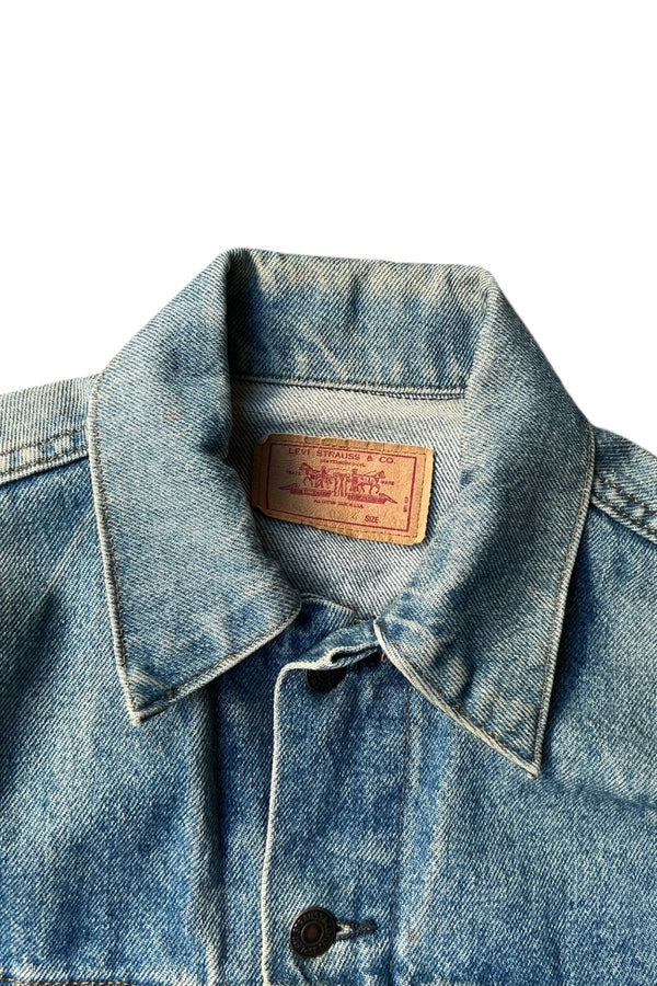 MADE IN USA 90'S 70506-0214 DENIM JACKET / INDIGO [SIZE: 38 USED]