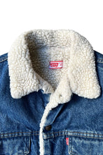 画像をギャラリービューアに読み込む, 70'S BOA DENIM JACKET / INDIGO [SIZE: 42 USED]
