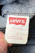 画像をギャラリービューアに読み込む, MADE IN USA 88'S 57508-0218 DENIM JACKET / INDIGO [SIZE: L USED]
