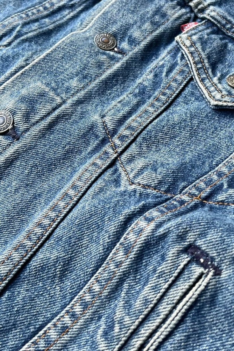 MADE IN USA 88'S 57508-0218 DENIM JACKET / INDIGO [SIZE: L USED]