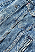 画像をギャラリービューアに読み込む, MADE IN USA 88'S 57508-0218 DENIM JACKET / INDIGO [SIZE: L USED]
