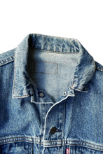 画像をギャラリービューアに読み込む, MADE IN USA 88'S 57508-0218 DENIM JACKET / INDIGO [SIZE: L USED]
