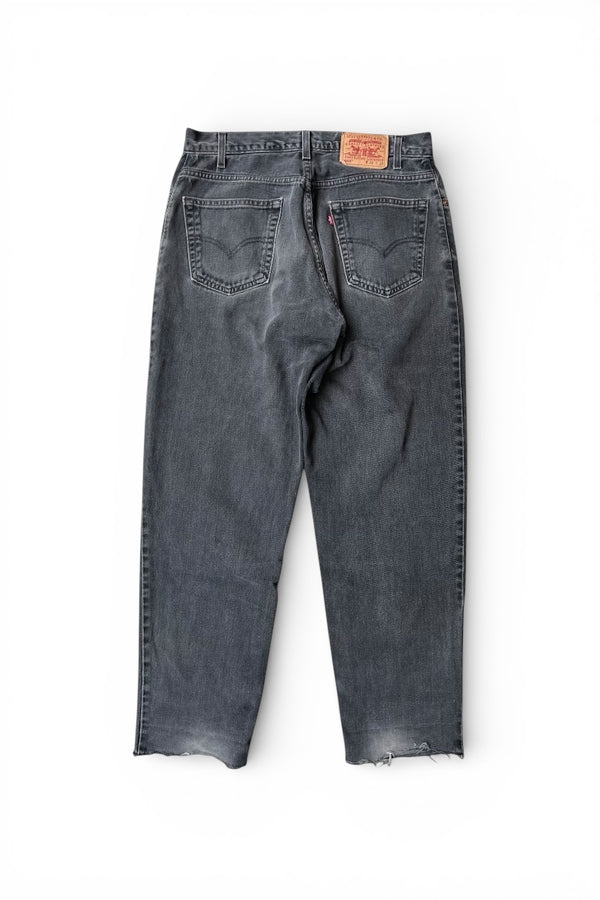 Y2K 02'S 560 DENIM PANTS SULFUR BLACK / BLACK [SIZE: 34 USED]