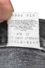画像をギャラリービューアに読み込む, Y2K 02'S 560 DENIM PANTS SULFUR BLACK / BLACK [SIZE: 34 USED]
