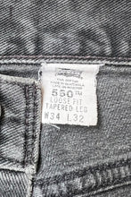 画像をギャラリービューアに読み込む, Y2K 02'S 560 DENIM PANTS SULFUR BLACK / BLACK [SIZE: 34 USED]
