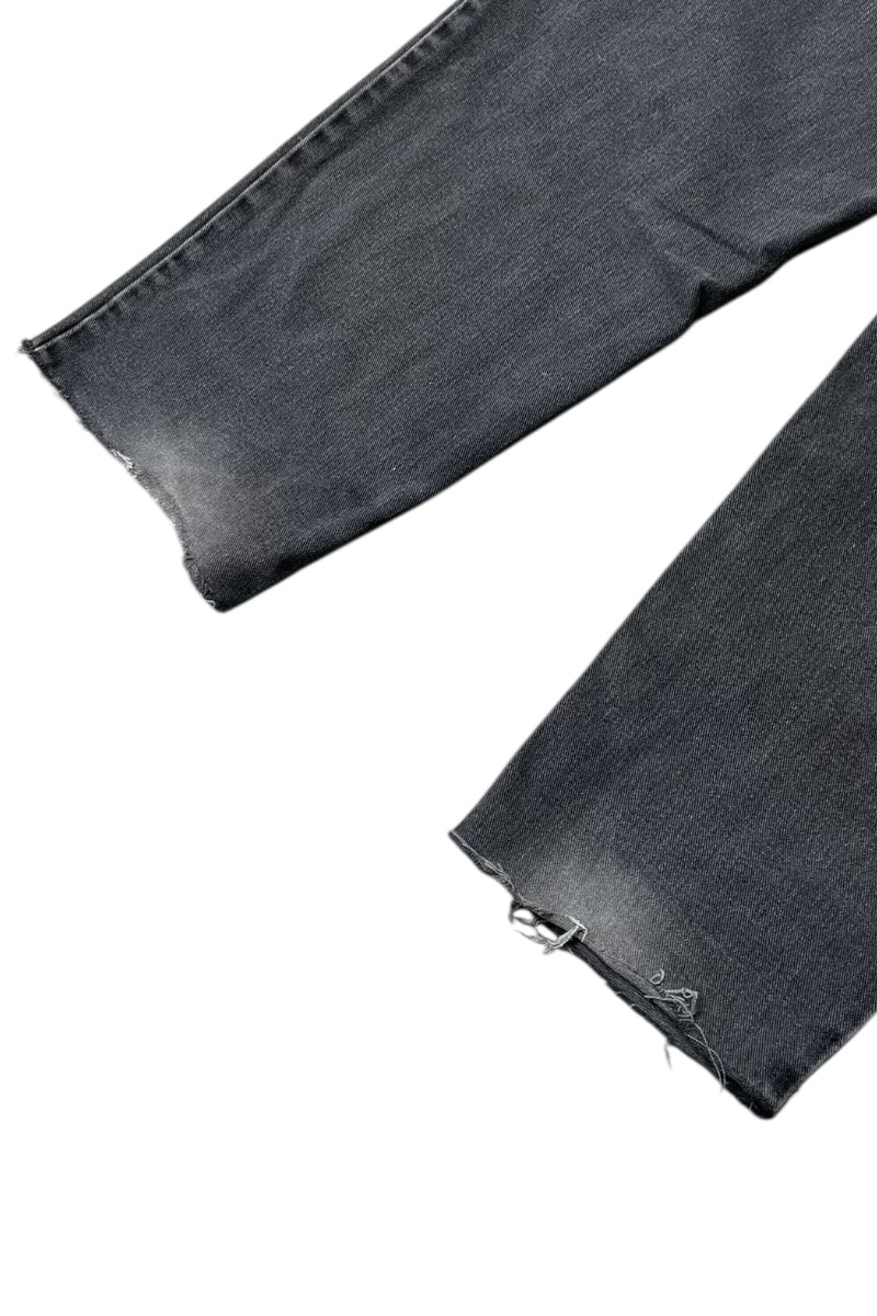 Y2K 02'S 560 DENIM PANTS SULFUR BLACK / BLACK [SIZE: 34 USED]