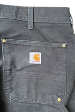 画像をギャラリービューアに読み込む, MADE IN USA 22'S DOUBLE KNEE PANTS USA企画品 / BLACK [SIZE: 34 USED]
