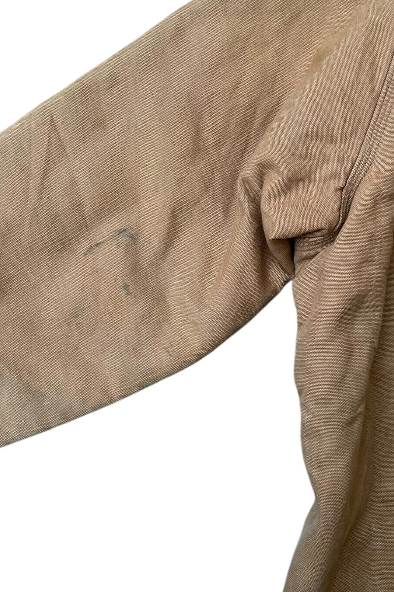 MADE IN USA 80s-90s DUCK MICHIGAN CHORE COAT USA ORIGINALS / BROWN [SIZE: 50 USED]