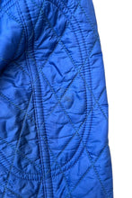 画像をギャラリービューアに読み込む, NYLON QUILTING JACKET / BLUE [SIZE: S USED]

