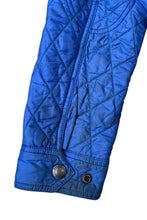 画像をギャラリービューアに読み込む, NYLON QUILTING JACKET / BLUE [SIZE: S USED]
