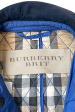 画像をギャラリービューアに読み込む, NYLON QUILTING JACKET / BLUE [SIZE: S USED]
