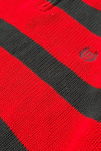 画像をギャラリービューアに読み込む, Y2K EARLY 00'S HALF-ZIP COTTON KNIT SWEATER / RED [SIZE: M USED]
