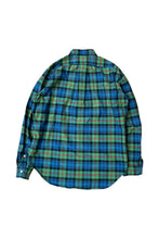 画像をギャラリービューアに読み込む, 90'S L/S CHECK SHIRT / GREEN [SIZE: M USED]

