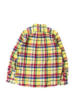 画像をギャラリービューアに読み込む, 90'S L/S BD CHECK SHIRT / YELLOW [SIZE: L USED]
